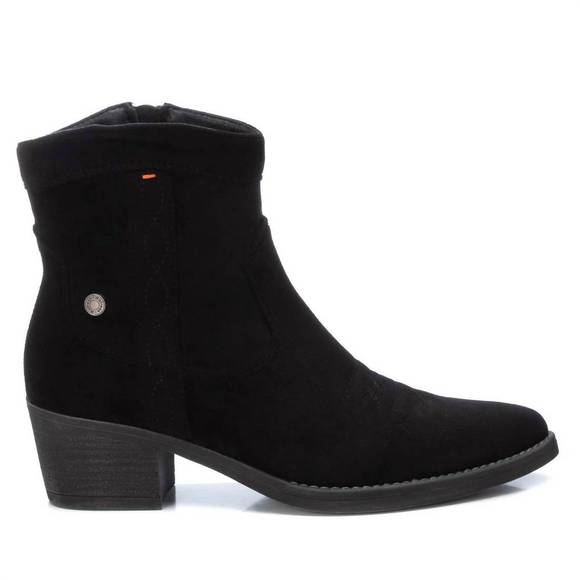 NEW XTI women's italian western booties in black - Picture 1 of 5